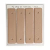 Go Handmade Remme til nitter, 8,5 x 1,8 cm, 4 stk